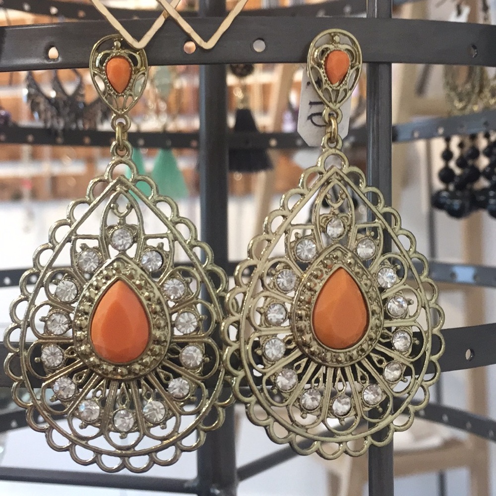 Gold  Earrings